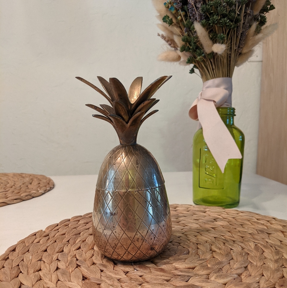 Vintage, MCM, Maccamaw Brass Pineapple